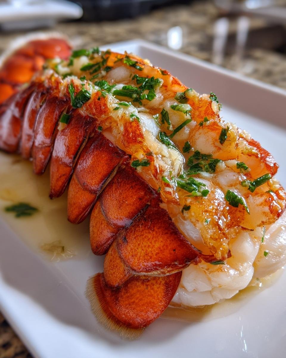 Lobster Tails with Garlic Butter - detail 2