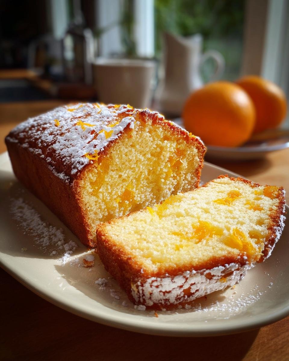 Orange Blender Cake - detail 2