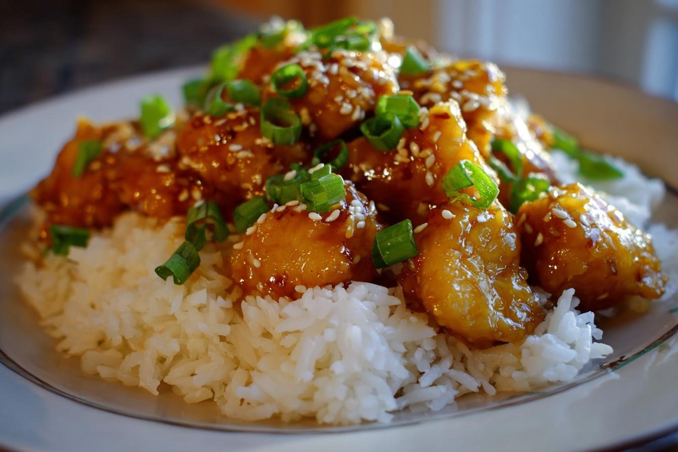 Slow Cooker Orange Chicken - detail 1