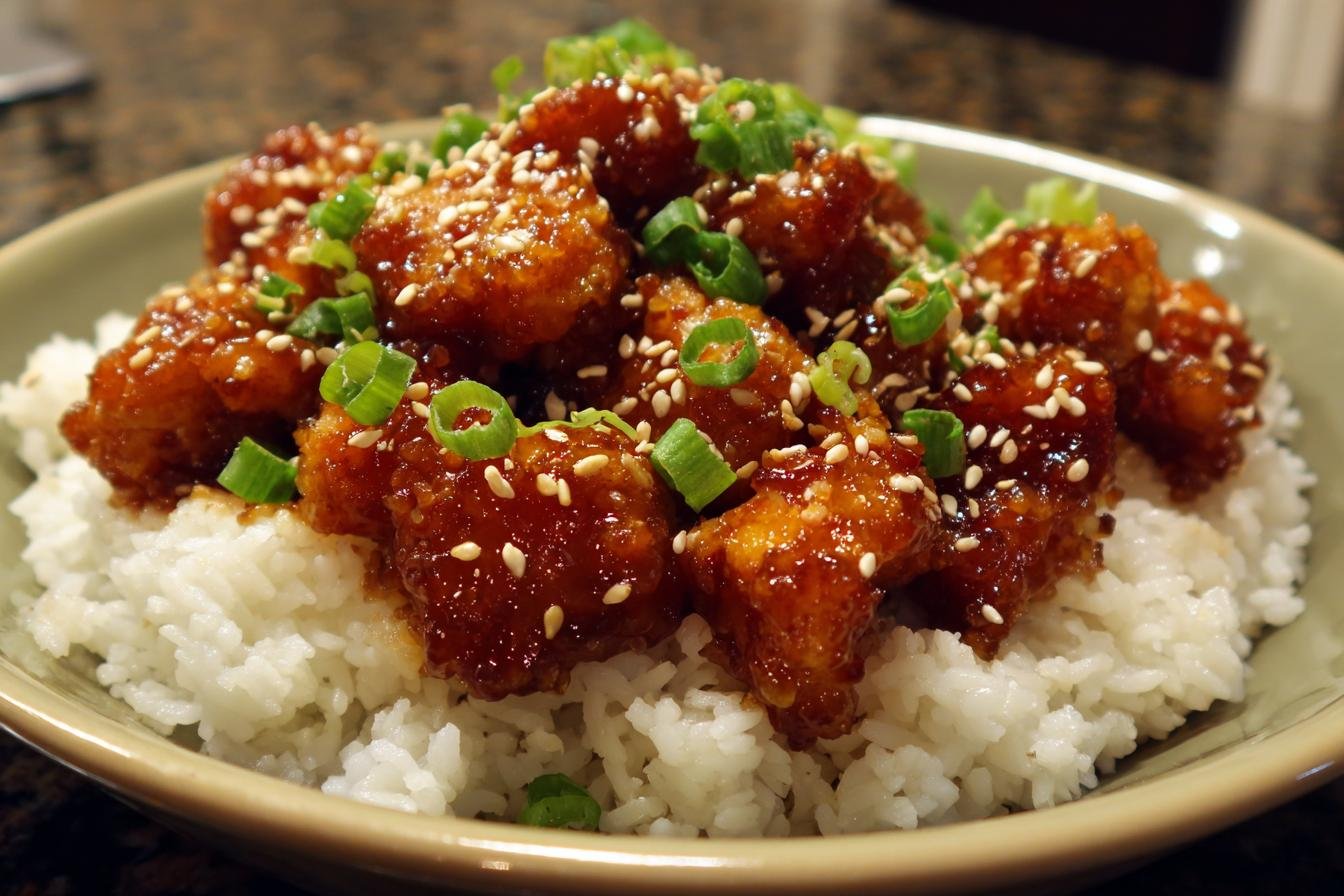 Slow Cooker Orange Chicken - detail 2