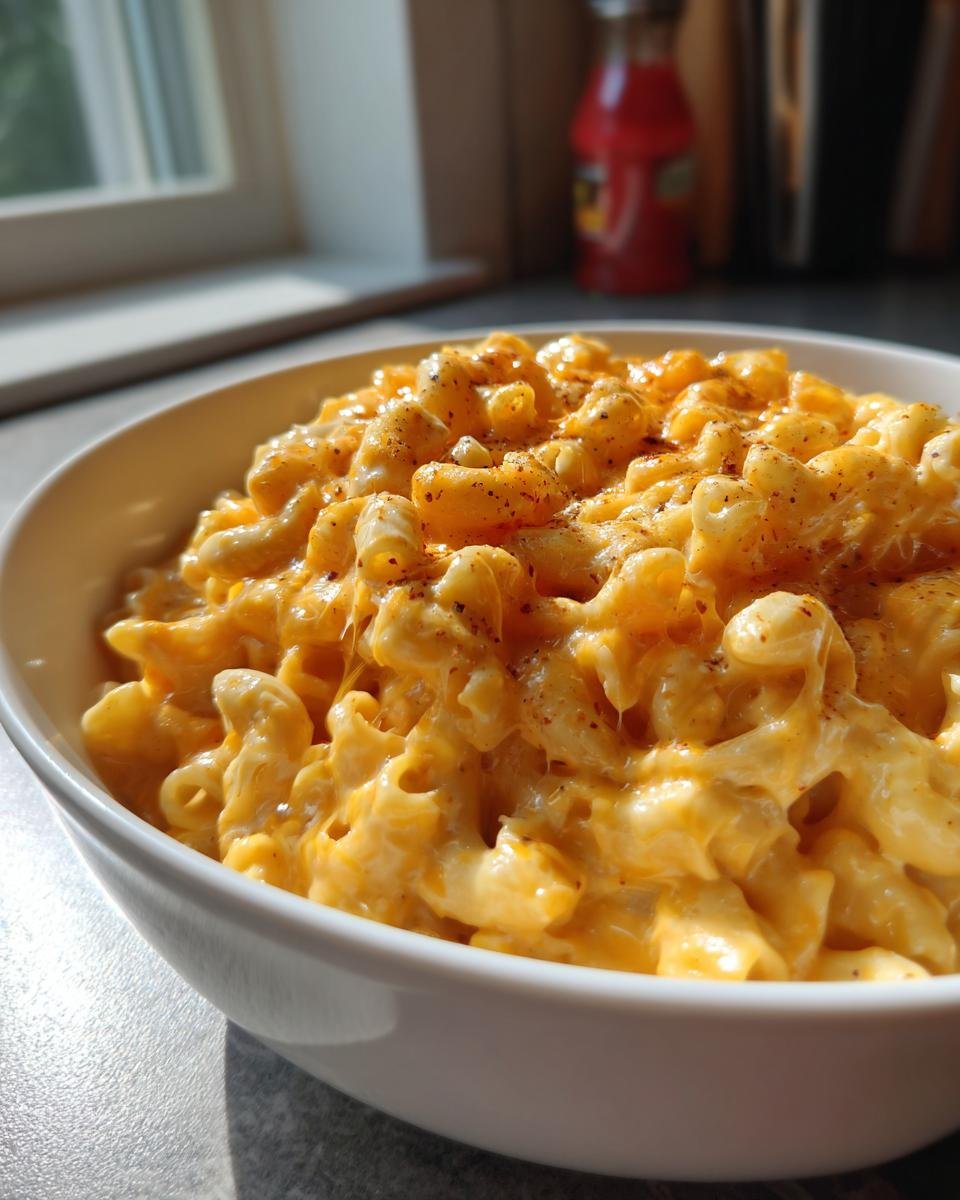 Slow Cooker Triple Cheesy Mac and Cheese - detail 1