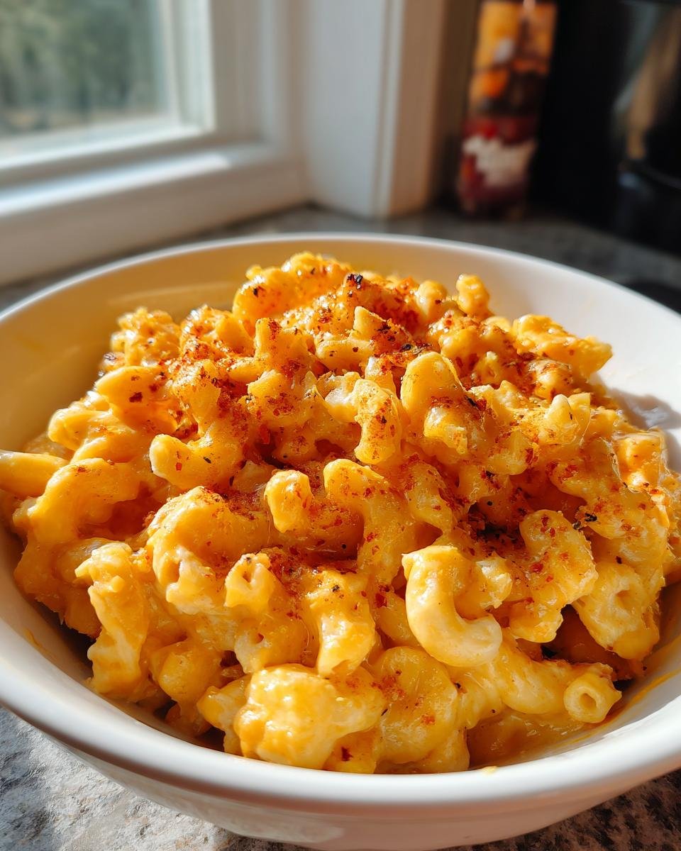 Slow Cooker Triple Cheesy Mac and Cheese - detail 2