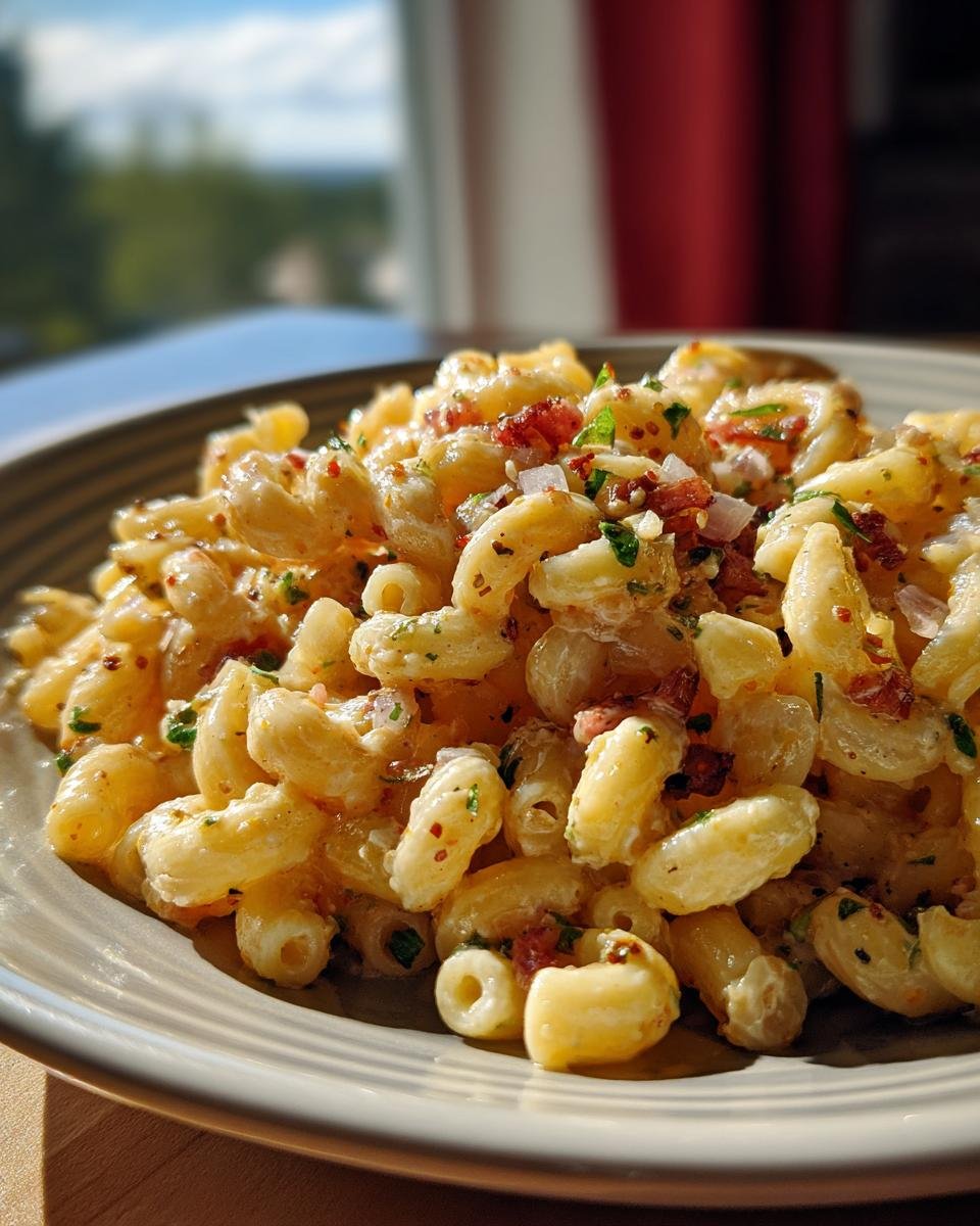 Smoky BBQ Macaroni Salad - detail 3