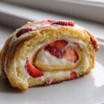 Strawberry Shortcake Cheesecake Rolls