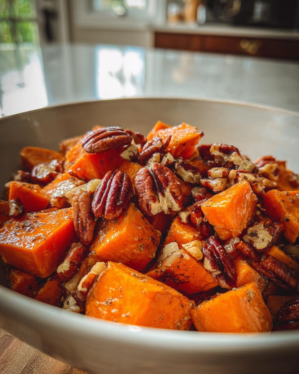 Sweet Potato Salad with Pecans - detail 1