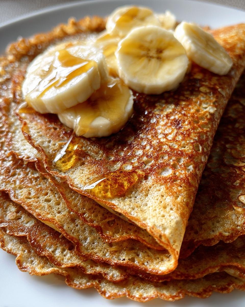 Banana Oat Crepes - detail 3