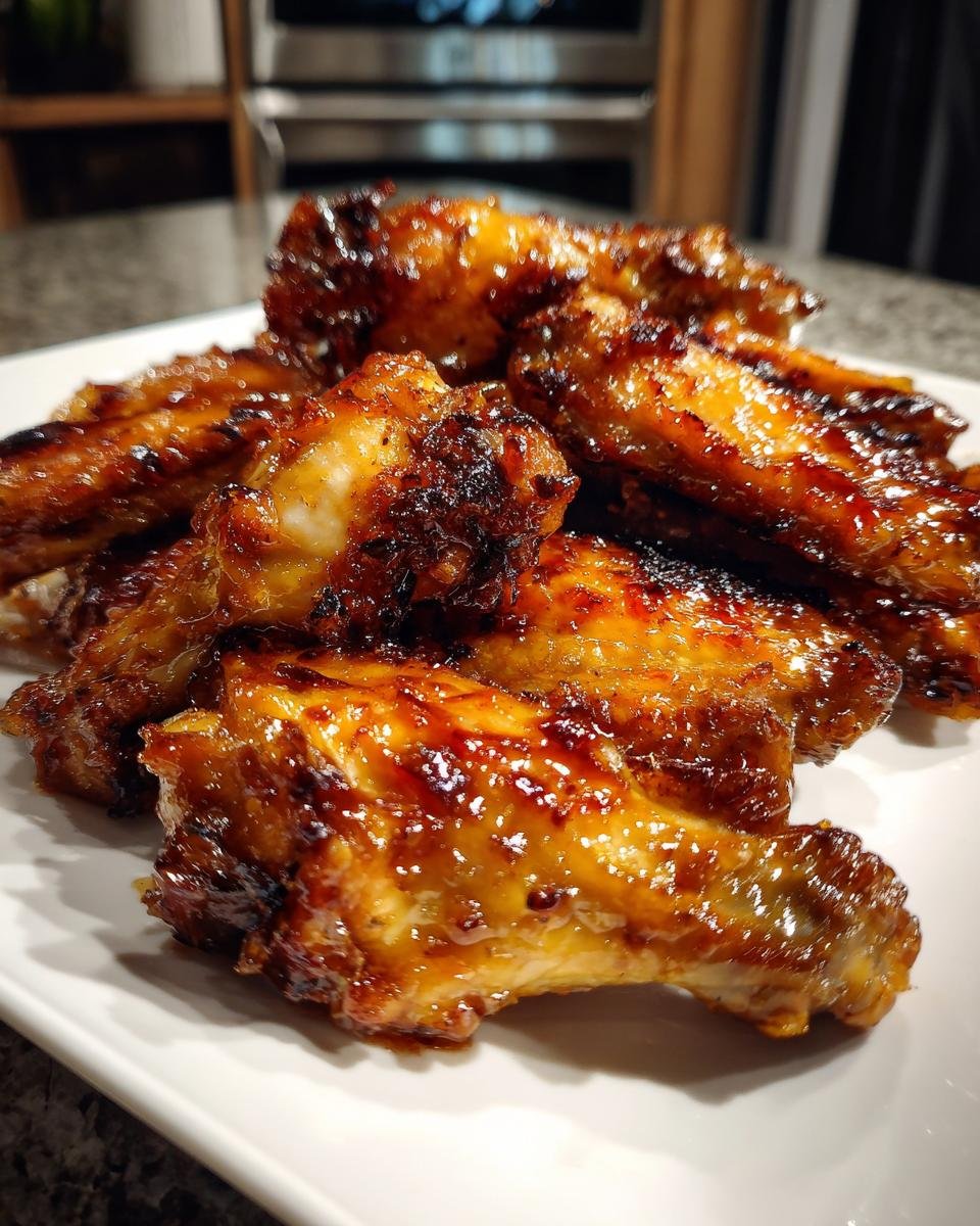Brown Sugar Pineapple Chicken Wings - detail 1