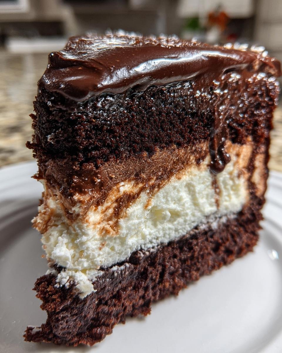 Brownie Ice Cream Cake - detail 2