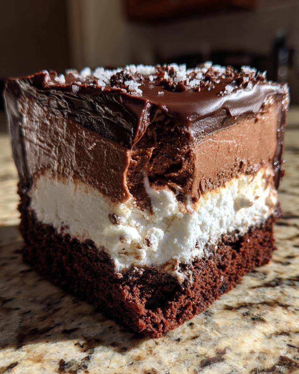 Brownie Ice Cream Cake - detail 3