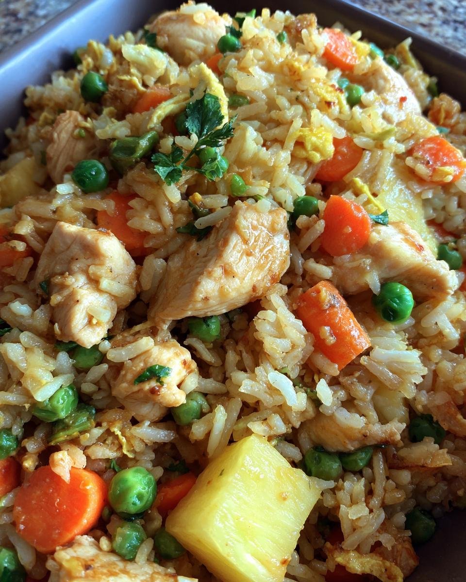 Chicken Pineapple Fried Rice - detail 1