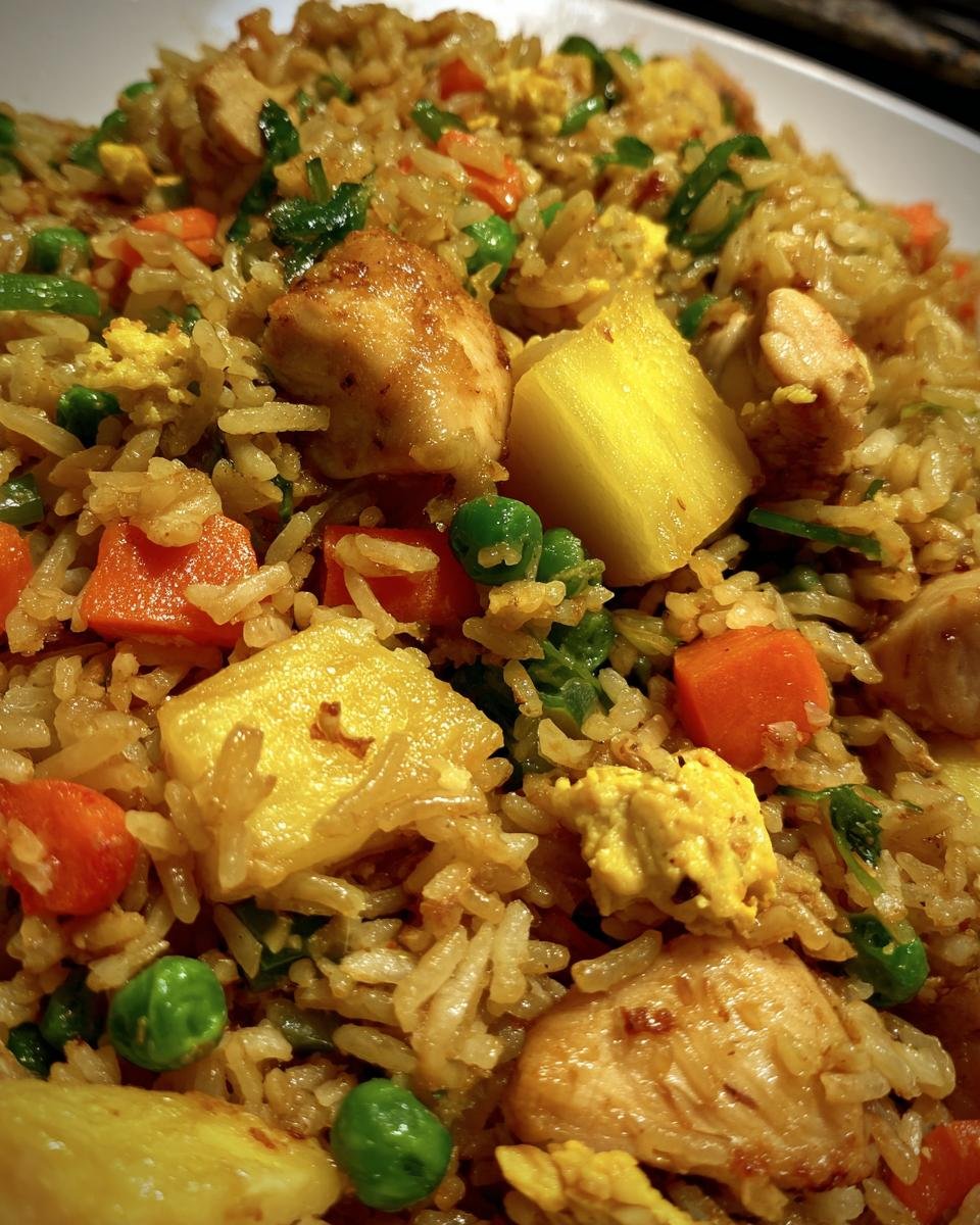 Chicken Pineapple Fried Rice - detail 6