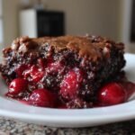 Chocolate Cherry Dump Cake