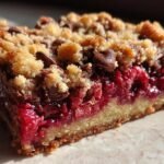 Chocolate Raspberry Crumb Bars