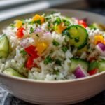 Complete Summer Rice Salad: Fresh, Easy, and Quick to Prepare