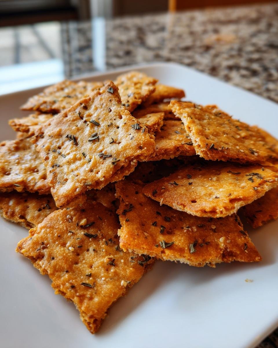 Crackers Recipe No Sugar, No Butter! - detail 2