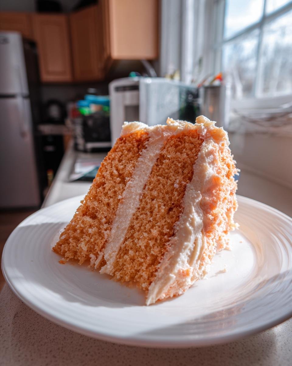 Creamsicle Cake - detail 1