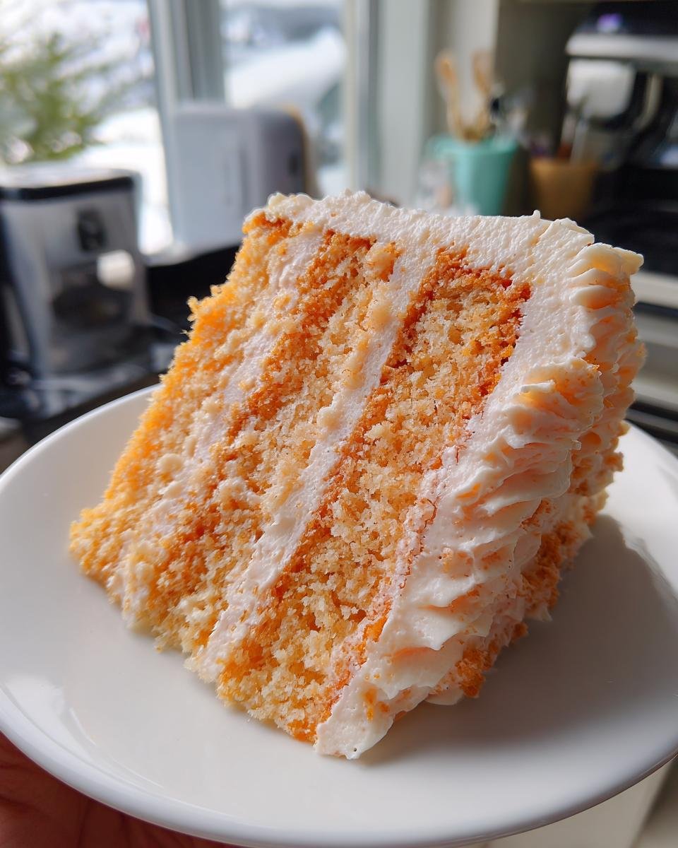 Creamsicle Cake - detail 2