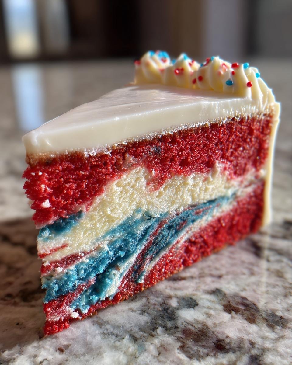 Easy Firecracker Cake - detail 1