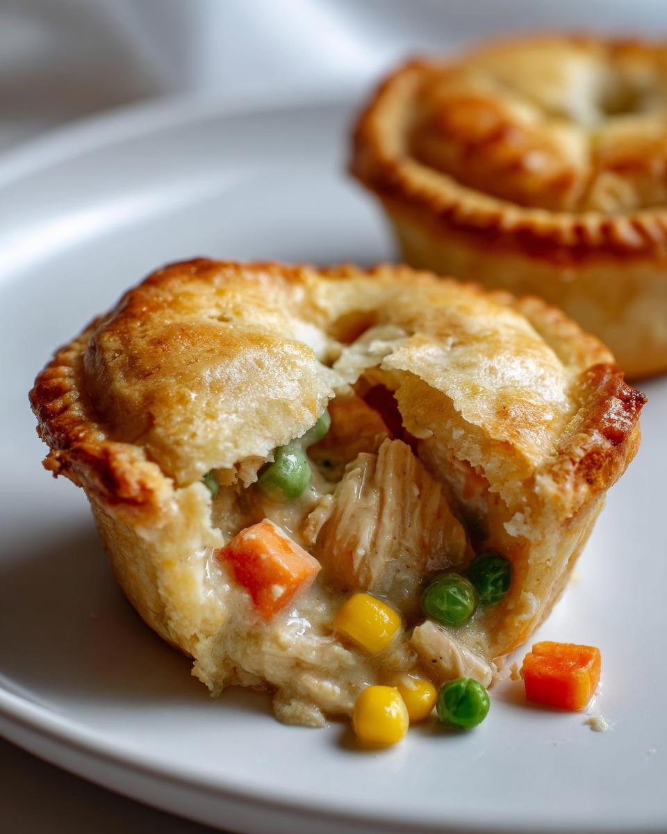 Easy Mini Chicken Pot Pies - detail 3