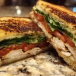 Garlic Butter Lettuce, Tomato & Grilled Chicken Sandwich