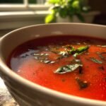 Homemade Tomato Basil Soup