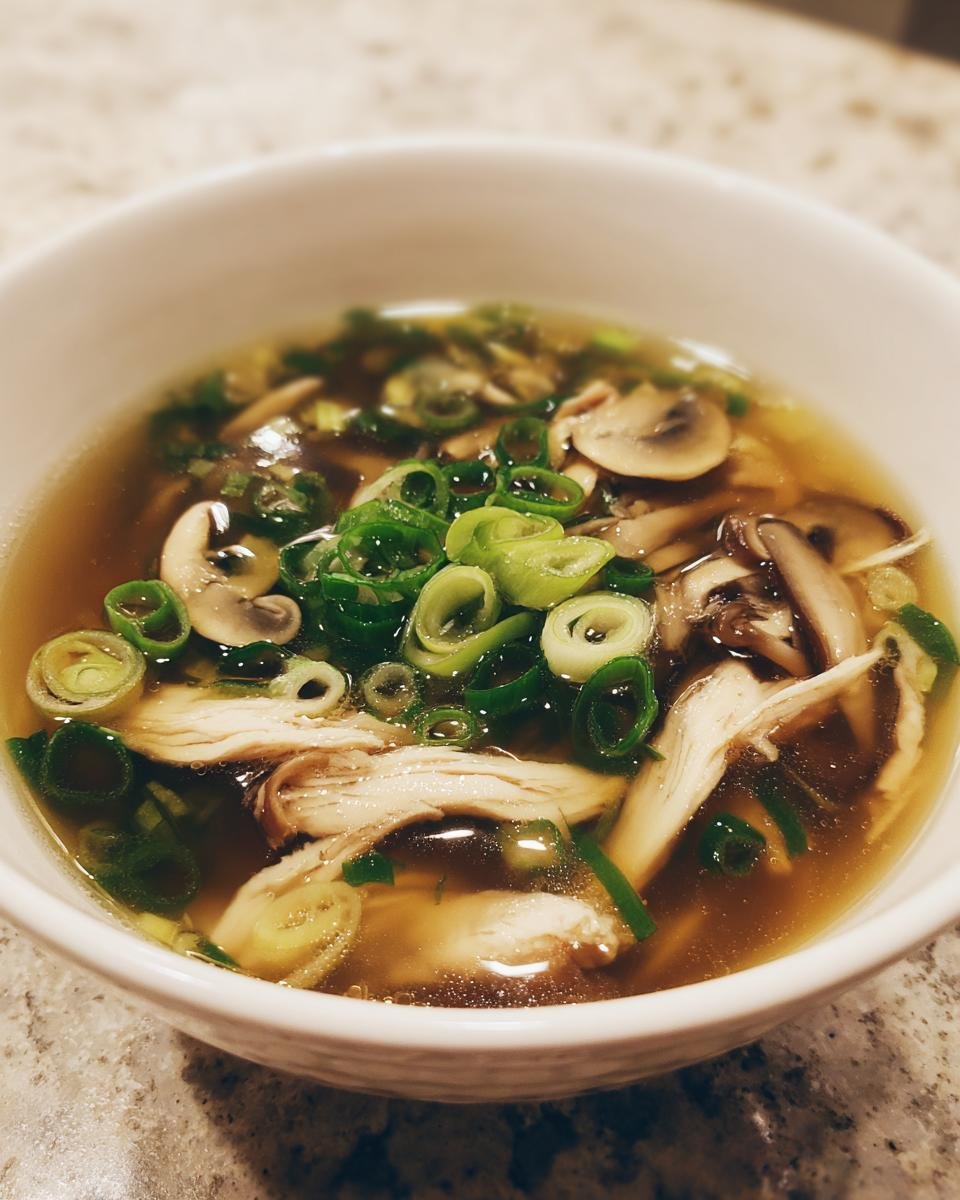 Japanese Clear Soup - detail 2