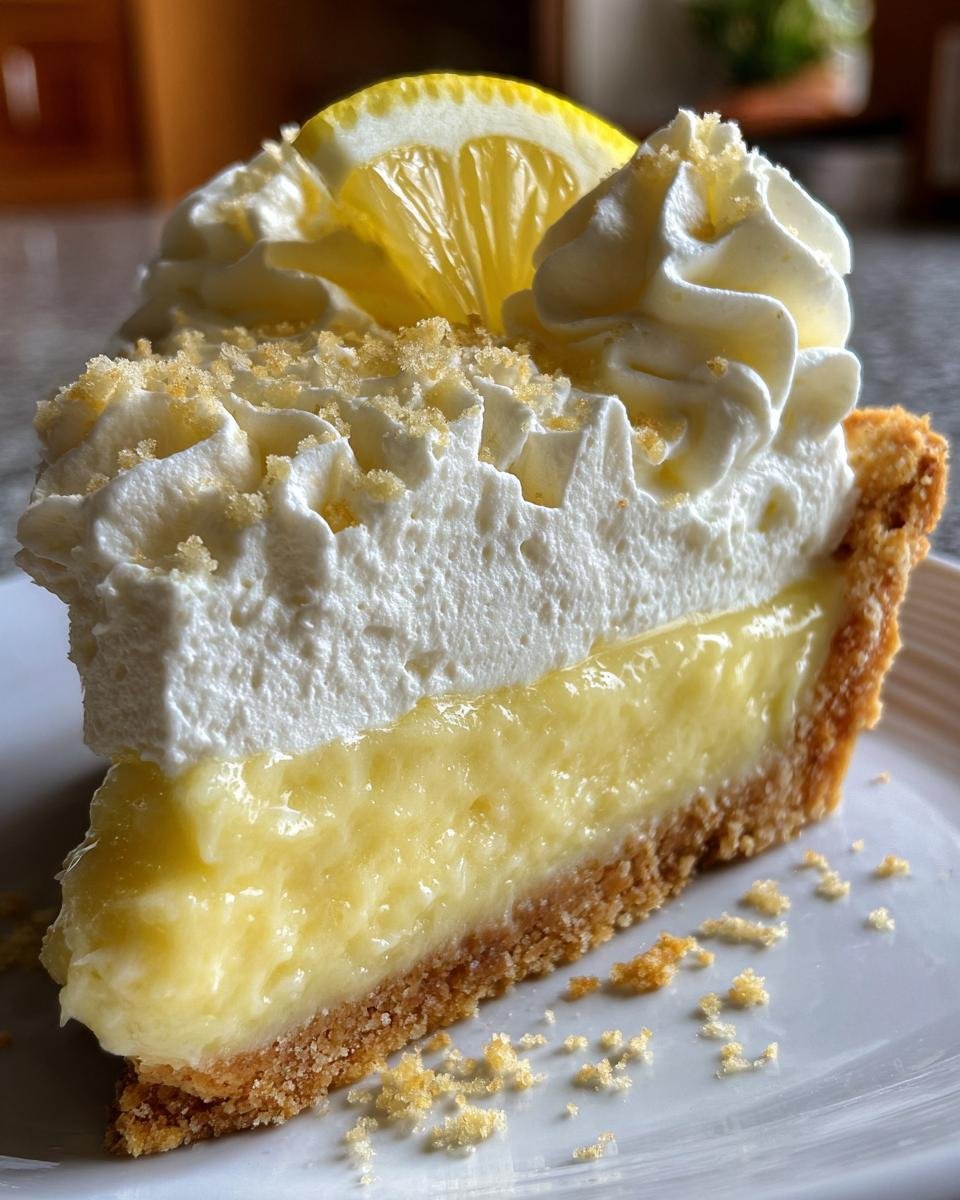 Lemon Pie with Buttercream - detail 1
