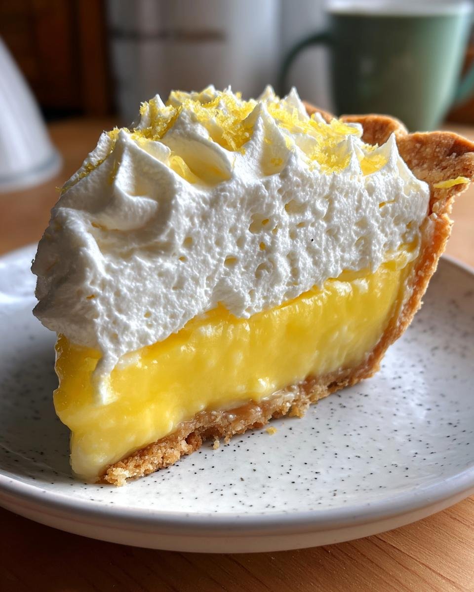 Lemon Pie with Buttercream - detail 2