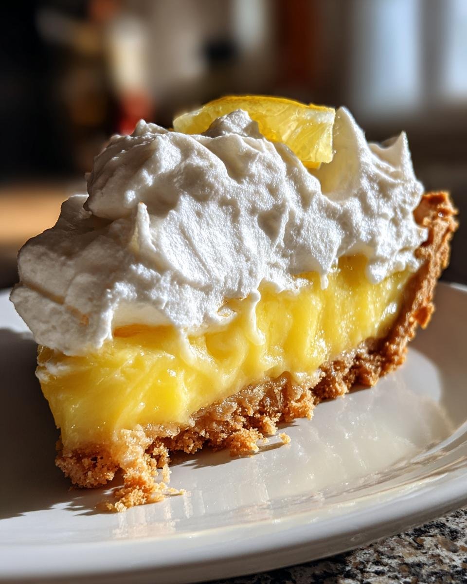Lemon Pie with Buttercream - detail 3