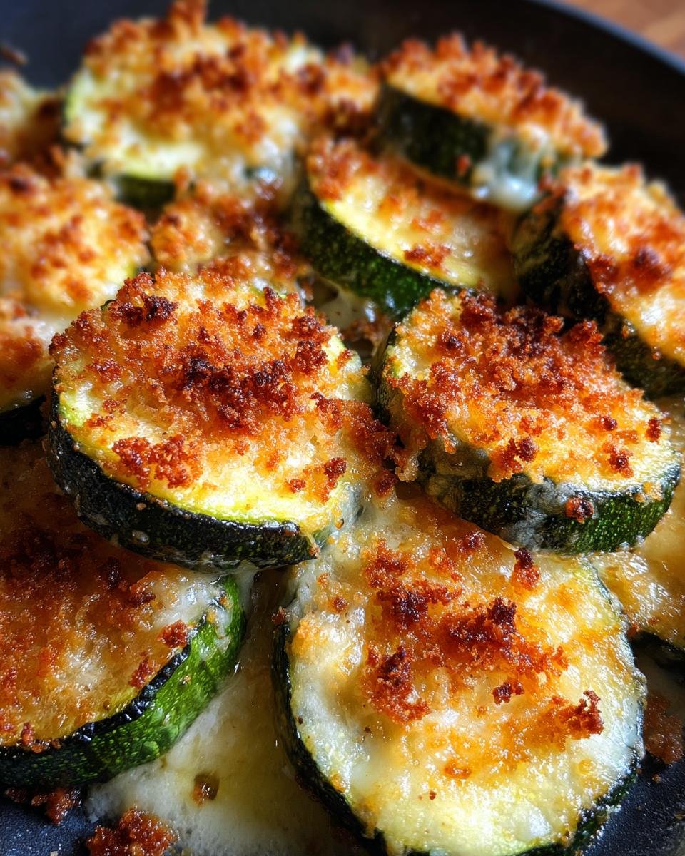 Oven Baked Zucchini and Cheese - detail 4