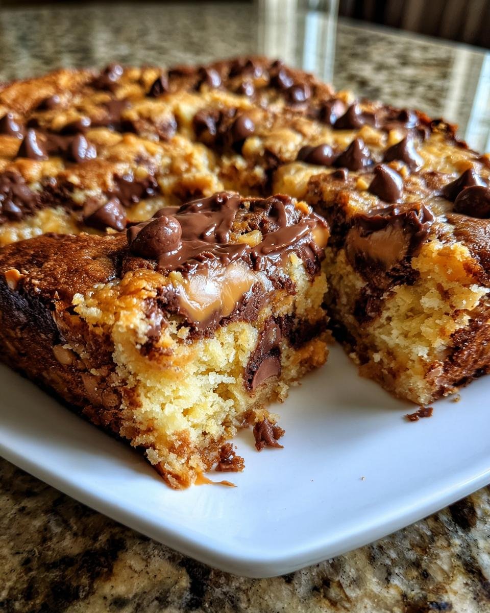 Peanut Butter Cup Dump Cake - detail 2