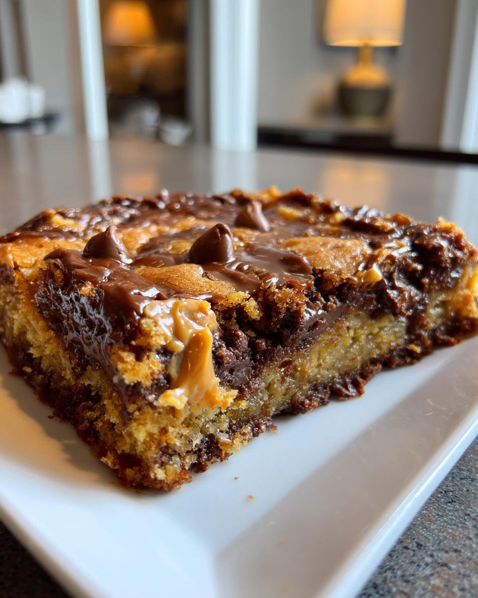 Peanut Butter Cup Dump Cake - detail 3