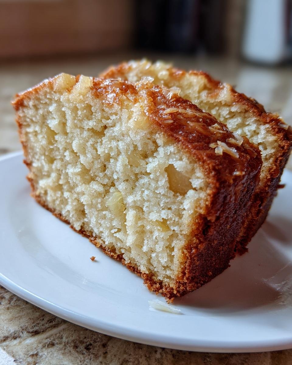 Pineapple Coconut Pound Cake - detail 1