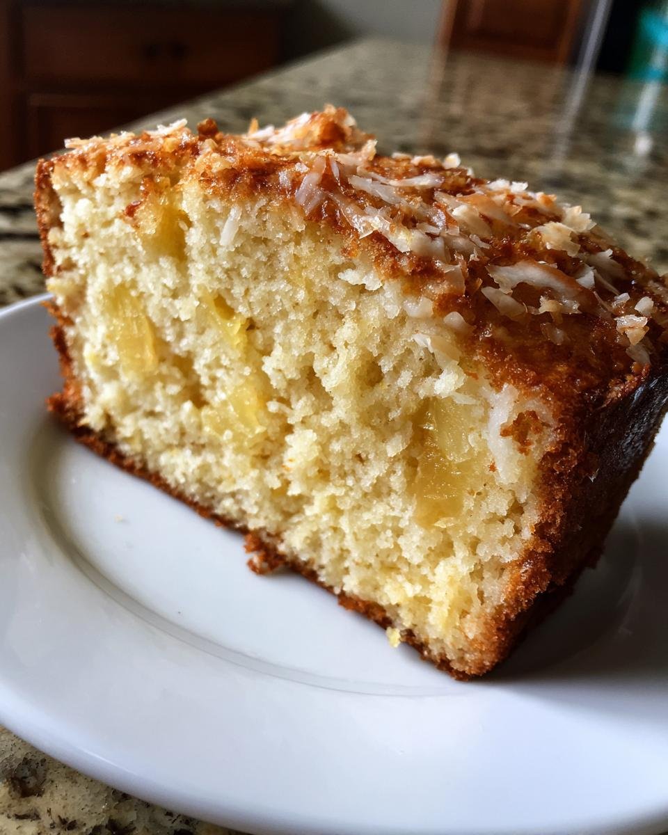 Pineapple Coconut Pound Cake - detail 4