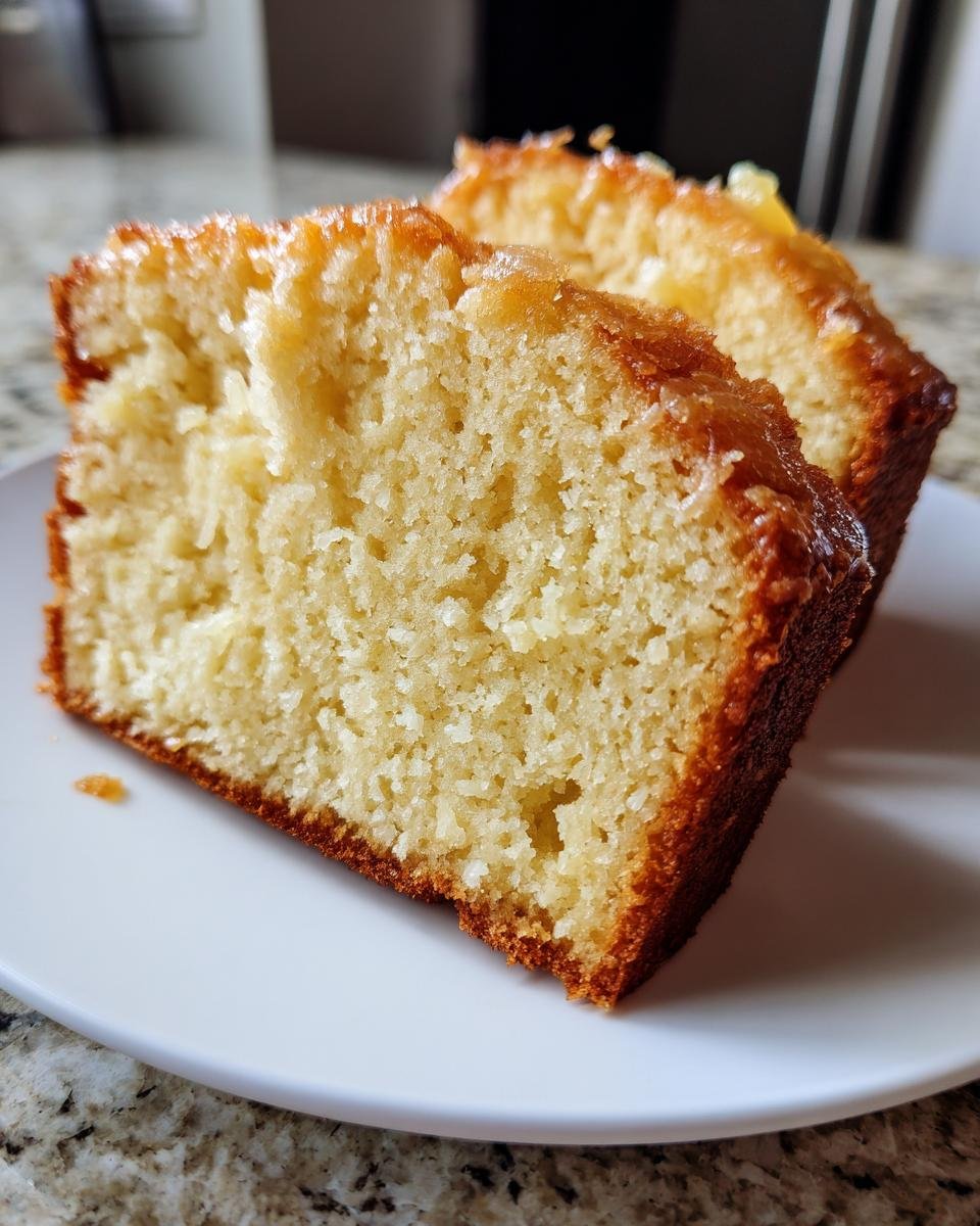 Pineapple Coconut Pound Cake - detail 5