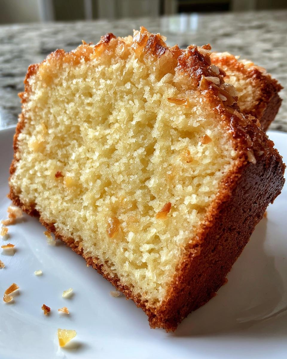 Pineapple Coconut Pound Cake - detail 6