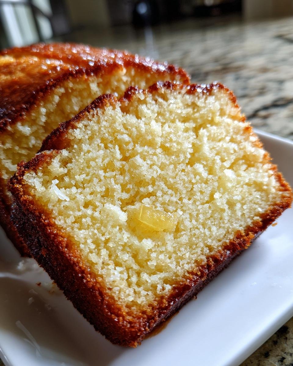 Pineapple Coconut Pound Cake - detail 7