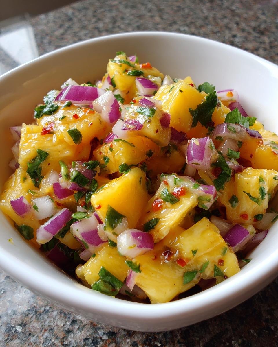 Pineapple Mango Salsa - detail 2