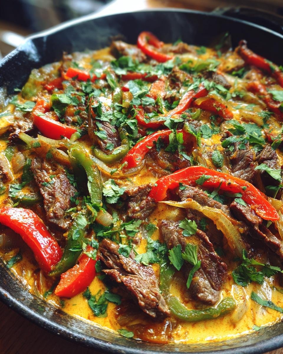 Queso Steak Fajita Skillet - detail 1