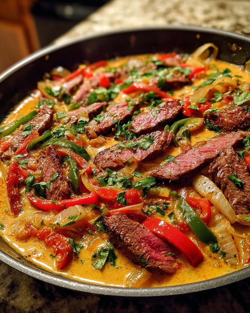 Queso Steak Fajita Skillet - detail 2