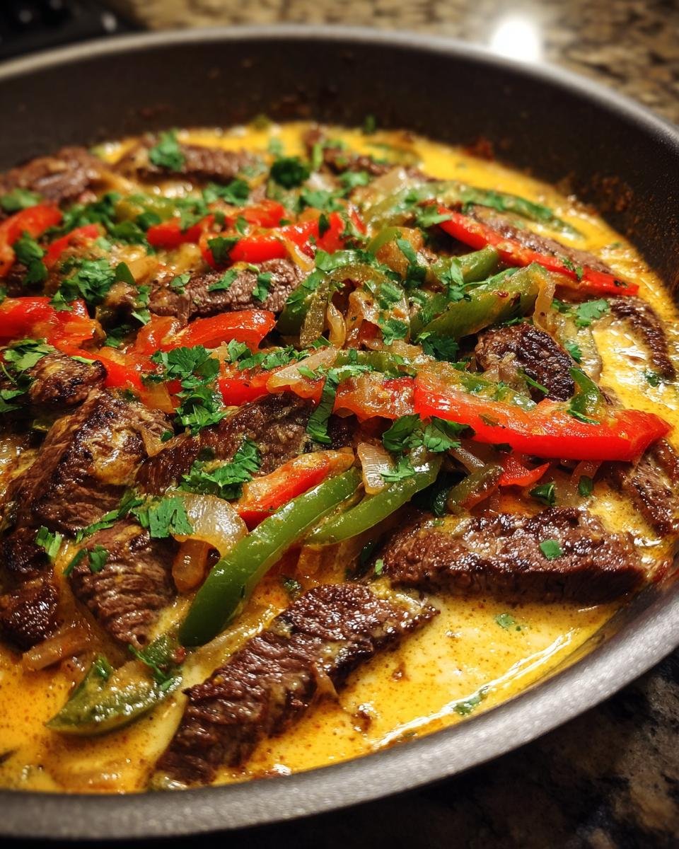 Queso Steak Fajita Skillet - detail 3