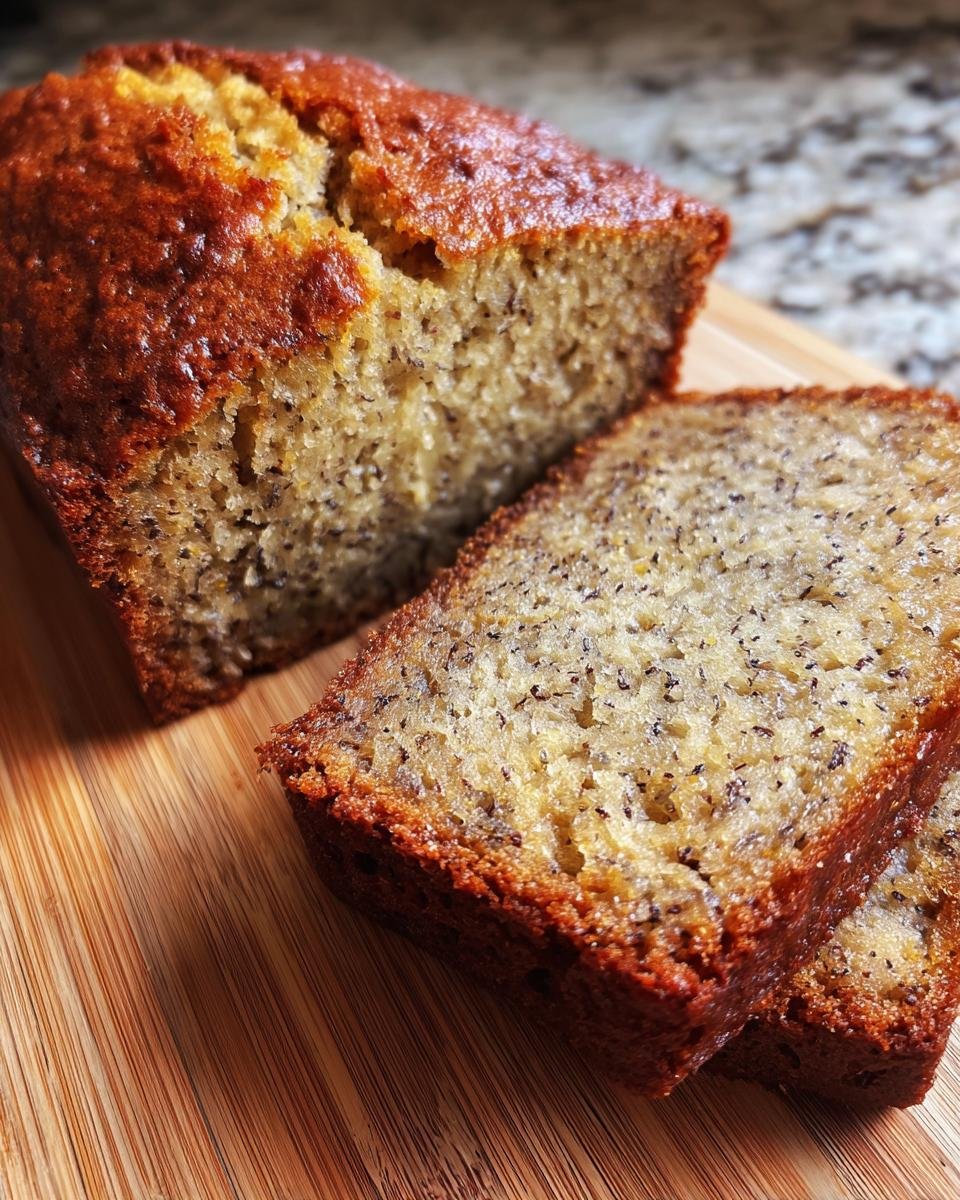 Rich Banana Bread - detail 1