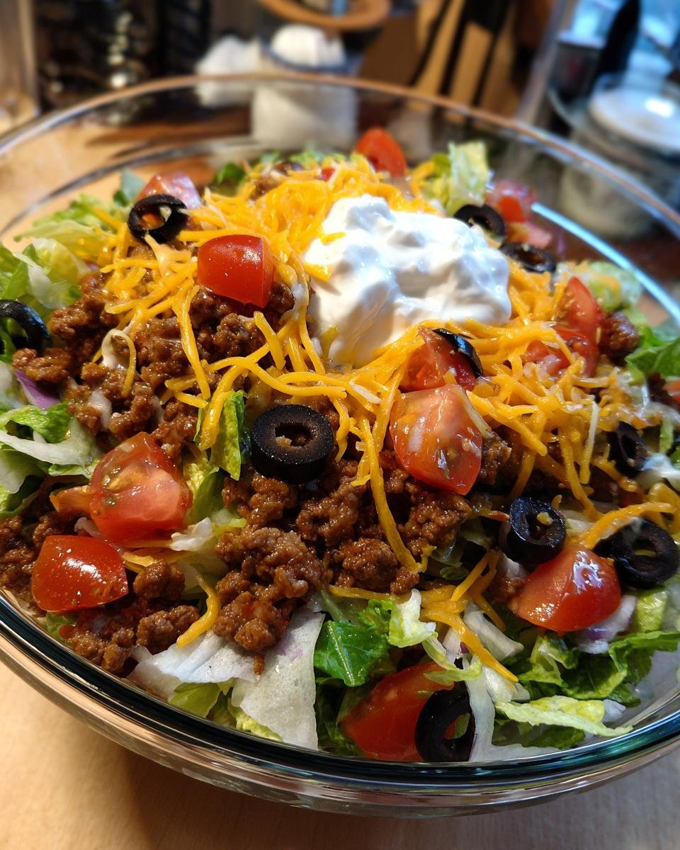 Seven-Layer Taco Salad - detail 2