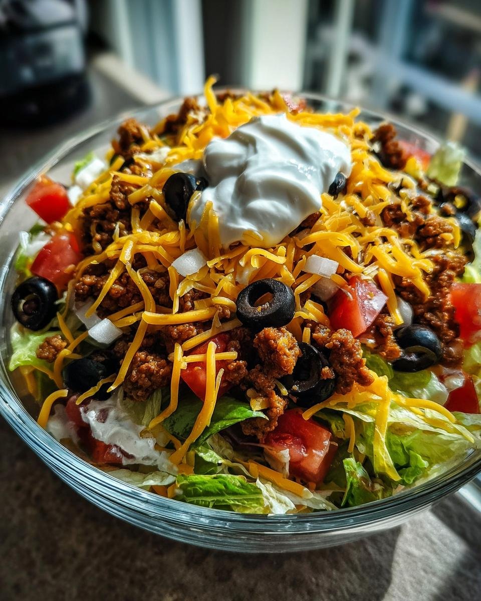 Seven-Layer Taco Salad - detail 3