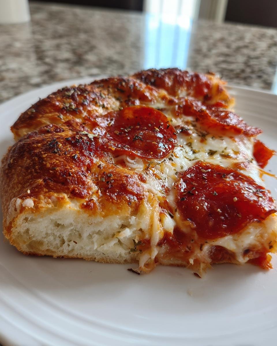 Stuffed Crust Pepperoni Pizza - detail 1