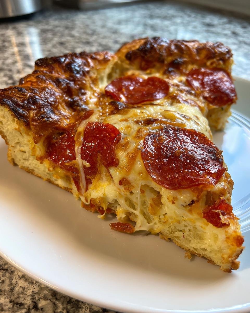 Stuffed Crust Pepperoni Pizza - detail 3