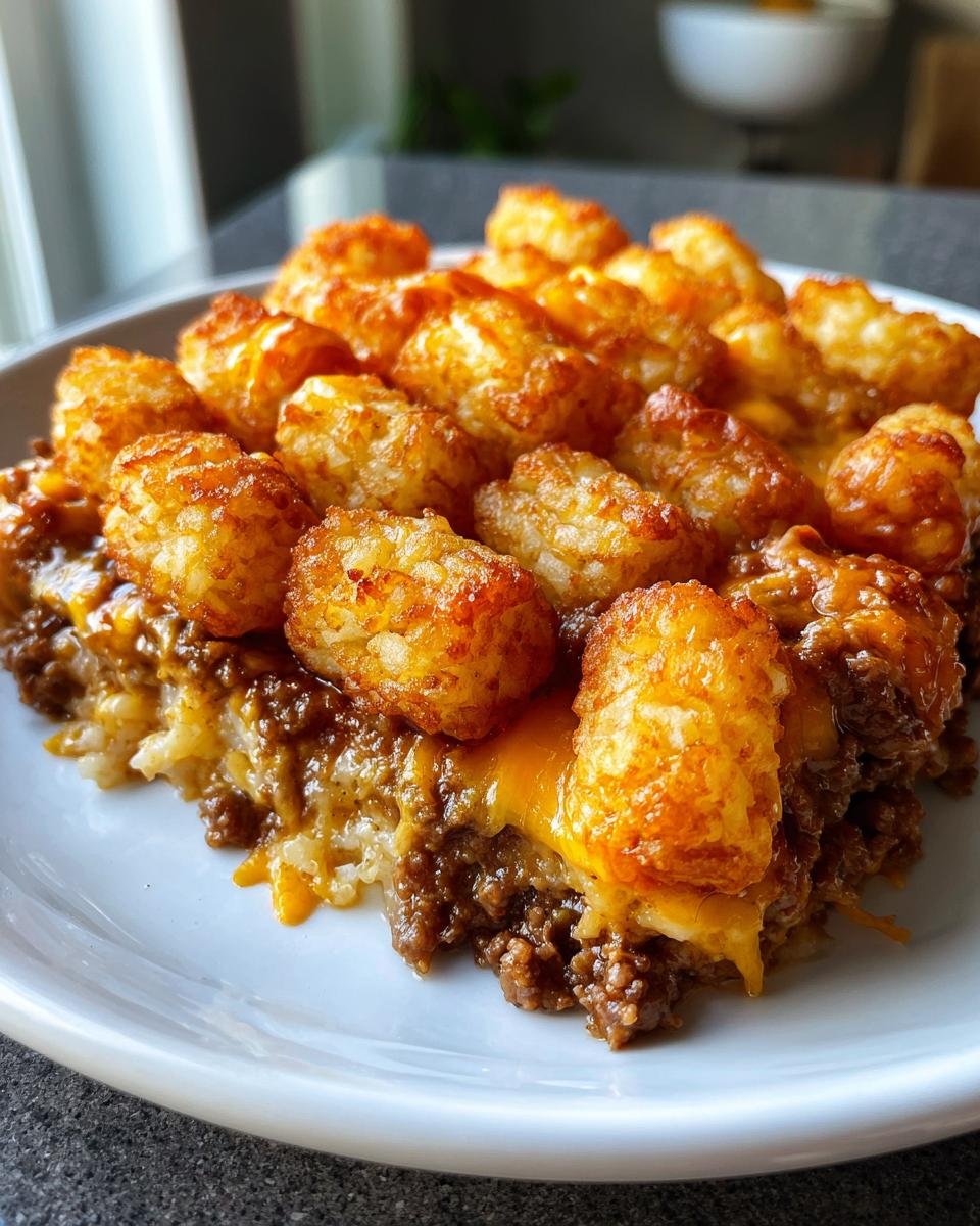 Tater Tot Hamburger Casserole - detail 1