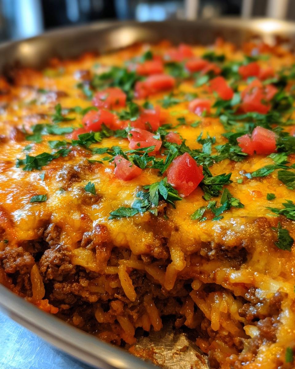 Beef Enchilada Fideo Skillet - detail 3