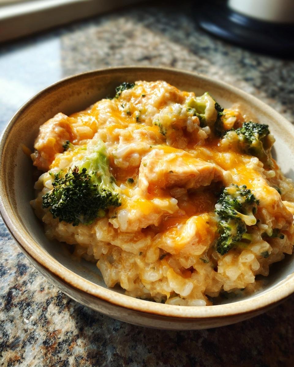 Cheesy Chicken Broccoli Rice Casserole - detail 2