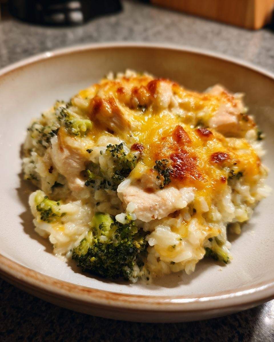 Cheesy Chicken Broccoli Rice Casserole - detail 3